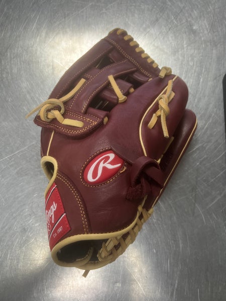 Used Rawlings SANDLOT BB/SB Glove RH Throw Brown 12 3/4" 11497-S000154061