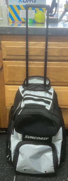 Used SUN COAST BB/SB Player Backpack Black 11497-S000154062