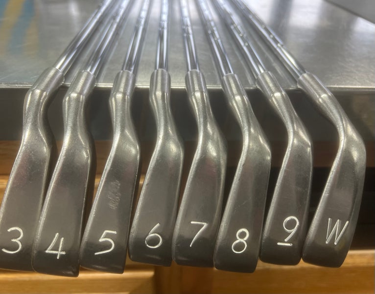 Used Ping EYE 2 + BLACK DOT 3-W Mens Iron Set RH 3I-PW 11497-S000154065