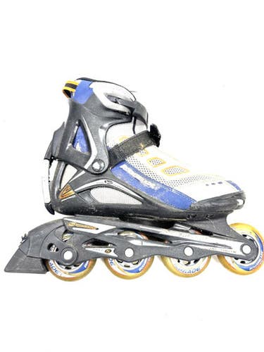 Used Rollerblade ERASER Senior Rec Fitness Skates Navy Blue Senior 8 11860-S000301653