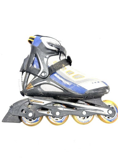 Used Rollerblade ERASER Senior Rec Fitness Skates Navy Blue Senior 8 11860-S000301653