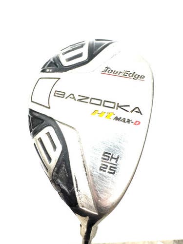 Used Tour Edge BAZOOKA 5 25 DEGREE Mens Hybrid Club RH 5 Hybrid 11860-S000301640