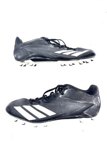 Used Adidas Adult FB Cleats Black Senior 13 11860-C000301634