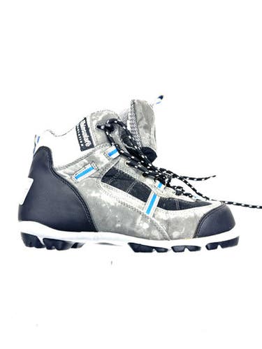 Used Whitewoods Mens NNN XC Ski Boots Black M 07-07.5 / W 08-08.5 11860-C000301615