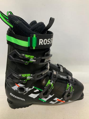 Used Rossignol SPEED FLEX 80 Mens DH Ski Boot Black 295 MP - M11.5 11823-S000036116