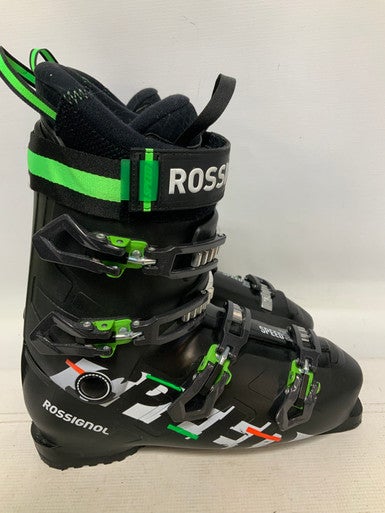 Used Rossignol SPEED FLEX 80 Mens DH Ski Boot Black 295 MP - M11.5 11823-S000036116