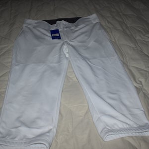 NEW - Mizuno Prospect Performance Softball Game Pants, White, XXL