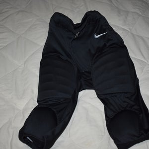 Nike Dri-Fit Integrated Compression Football Pants, Black, Youth Small