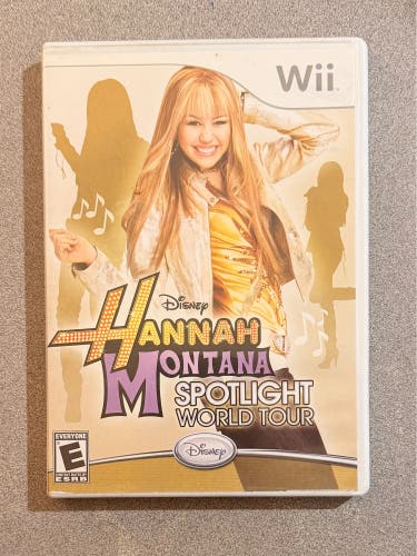 Hannah Montana Spotlight World Tour Nintendo Wii