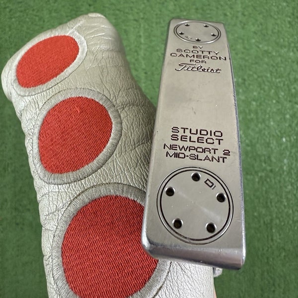 Scotty Cameron Studio Select Newport 2 Mid Slant Putter 35 With Headcover