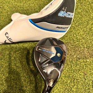 Callaway Paradym AI Smoke 4 21* Hybrid, Cypher Stiff Flex, RH