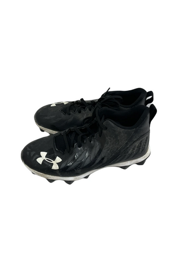 Used Under Armour SPOTLIGHT Jr FB Cleats Black Junior 05.5 11692-S000144388
