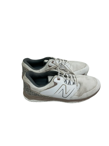 Used New Balance FRESH FOAM Womens Golf Shoes White Senior 10 11692-S000144390