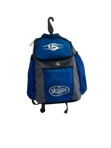 Used Louisville Slugger BACKPACK BB/SB Player Backpack Royal Blue 11692-S000144414