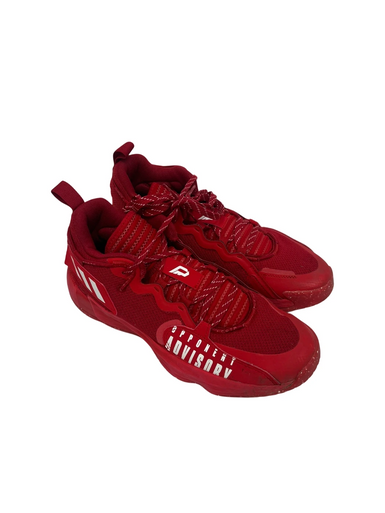 Used Adidas DAME 7 Basketball Shoes M Red Senior 10 11692-S000144432