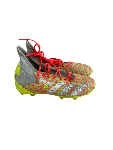 Used Adidas PREDATOR Soccer Cleats Yellow Junior 04 11692-S000144451