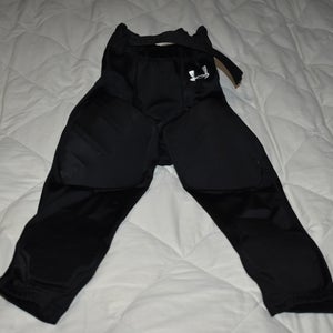 Under Armour Integrated Compression Football Pants, Black, Youth Small