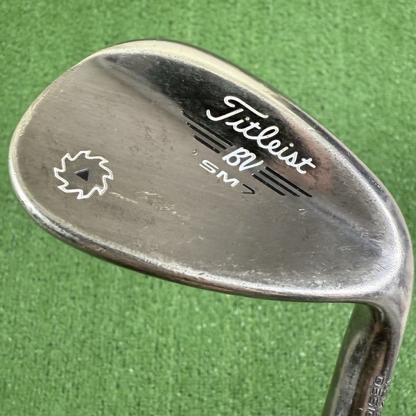 Titleist Vokey SM7 Brushed Steel Sand Wedge SW 56 10 Bounce S-Grind Wedge RH