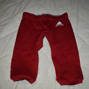 NEW - Adidas Prime Knit Football Pants, Red, Medium