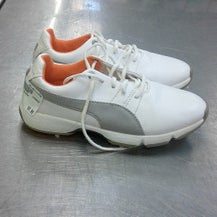 Used Puma Jr Golf Shoes White Youth 13.0 11339-S000196828