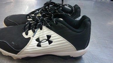 Used Under Armour LEADOFF BB/SB Cleats Black Junior 03 11339-S000196824