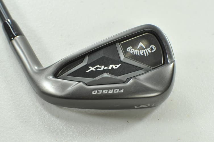 Callaway Apex 19 Black Single 6 Iron Stiff Flex Right Elevate 95g Steel # 206873