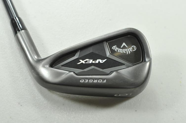 Callaway Apex 19 Black Single 6 Iron Stiff Flex Right Elevate 95g Steel # 206876