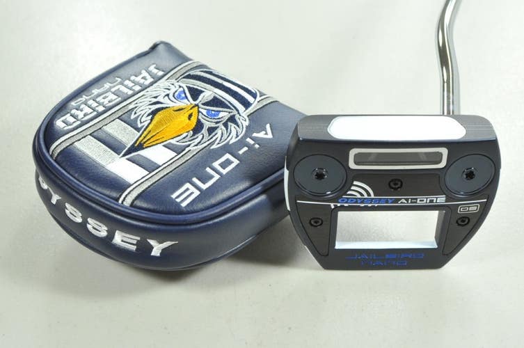 Odyssey Ai-ONE Jailbird Nano DB 35" Putter RH Steel with Head Cover # 206949