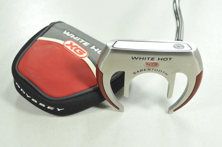 Odyssey White Hot XG Sabertooth 43" Putter Right Steel with Head Cover # 206915