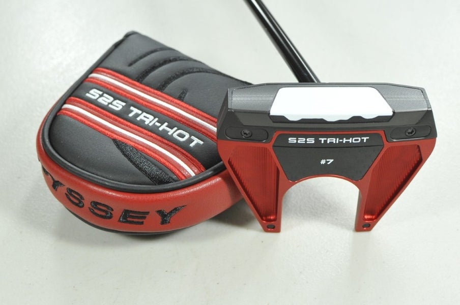 LEFT HANDED Odyssey Square 2 Square Tri-Hot #7 35" Putter SL 120 Steel  # 206890