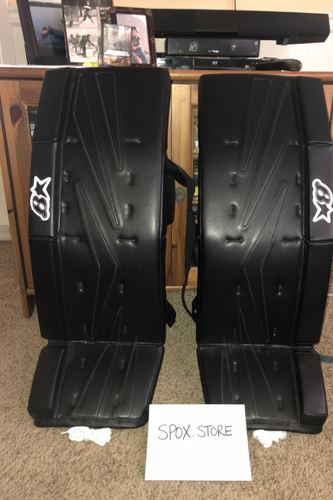 Black New Senior 34" Brian's NetZero Goalie Leg Pads (READ DESCRIPTION)