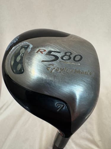 Men's TaylorMade R580 Right Handed Fairway Wood Stiff Flex 7 Wood (Used)