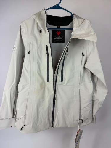NWT Obermeyer Women's Highlands Shell Jacket Size 8 Mercury Retail $549
