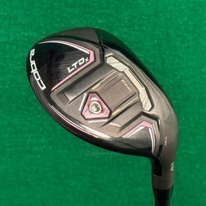 Lady Cobra LTDx 28 6 Hybrid KBS Players Graphite Iron 55-L Graphite Ladies w/HC