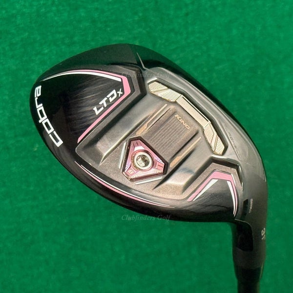 Lady Cobra LTDx 31 7 Hybrid KBS Players Graphite Iron 55-L Graphite Ladies w/HC