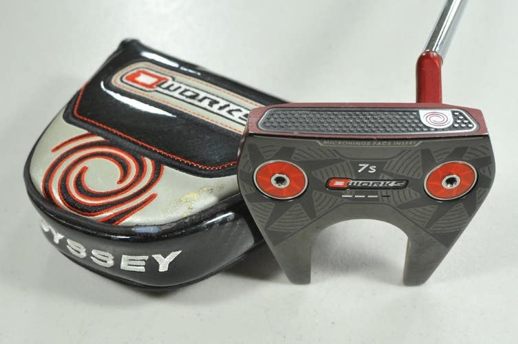 Odyssey O-Works #7S Red 35" Putter Right Steel # 206914