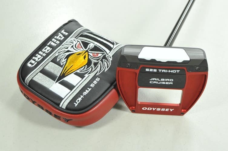 Odyssey Square 2 Square Tri-Hot Jailbird Cruiser 38" Putter Right SL 140 #206891