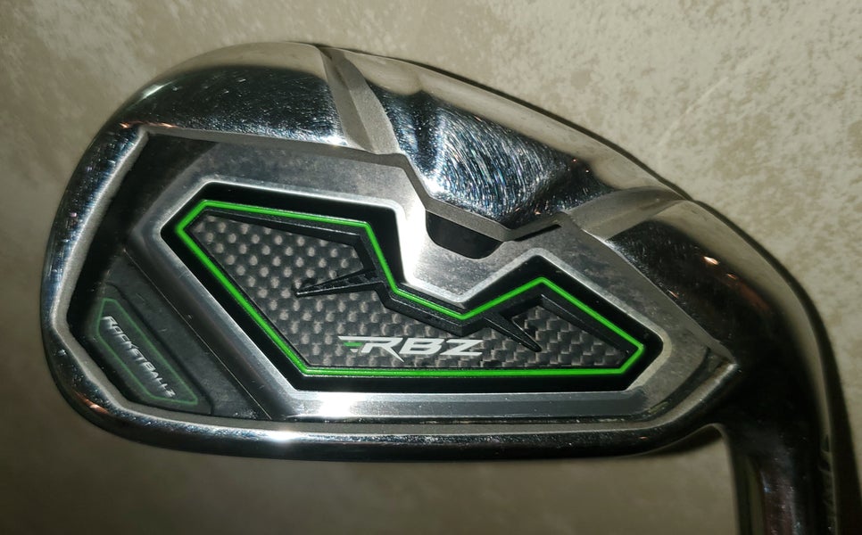 Men's 2012 TaylorMade RBZ Right Handed Iron Set Stiff Flex Steel Shaft (Used)