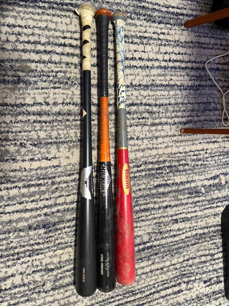 Baum Gold custom ASH version,old hick and Sam bat all 33.5