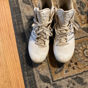 White Men's Size M 11.5 (W 12.5) Youth New Balance Freeze Mid Top (Used)