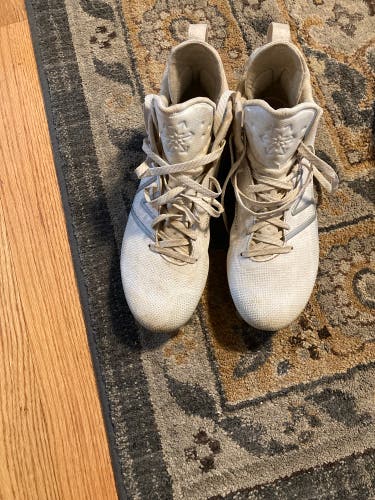 White Men's Size M 11.5 (W 12.5) Youth New Balance Freeze Mid Top (Used)