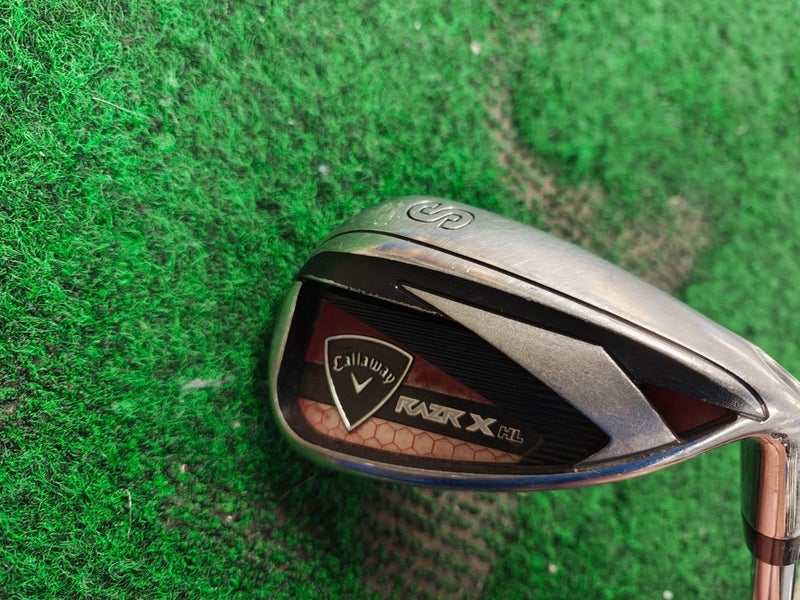 Callaway RAZR X HL Sand Wedge SW Steel Shaft M-10 XP Uniflex