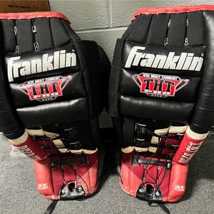 34" Franklin Goalie 8250 Pro Leg Pads (Used)