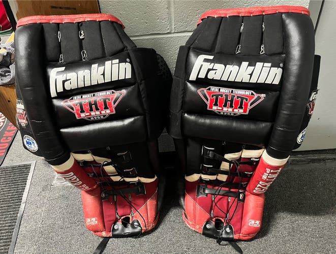 34" Franklin Goalie Leg Pads (Used)