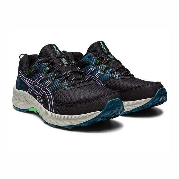 Asics Gel-Venture 9 1012B314-003 Women's US 7 Black Trail Running Shoes TZP872