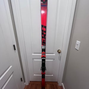 Rossignol Hero FIS GS Pro 185 cm Racing Skis With Bindings Max Din 15 (Used)