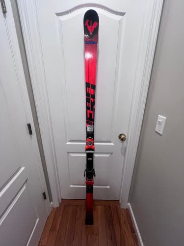 Rossignol Hero FIS GS Pro 185 cm Racing Skis With Bindings Max Din 15 (Used)
