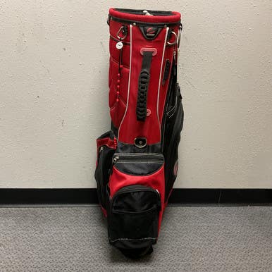 Used HUNTER Mens Stand Bag Red And Black 11855-S000195360