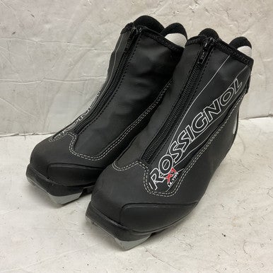 Used Rossignol X1 ULTRA Boys NNN XC Ski Boots Black W 05-05.5 / JR 03.5-04 11855-S000195330
