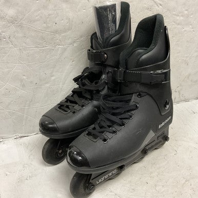 Used Rollerblade AGGRESSIVE SKATES Senior Rec Fitness Skates Black Senior 9 11855-S000195335